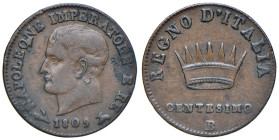 BOLOGNA. Napoleone I, Re d'Italia (1805-1814). 1 centesimo 1809. CU. Gig.237. NC

Diritti d'Asta: 18%

BB