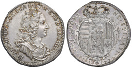 FIRENZE. Francesco II (III) di Lorena (1737-1765). 1/2 Francescone 1739. AG (g 13,69). MIR 355/2. RR. Fondi lucenti e bordo tagliente. Notevole conser...