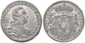 FIRENZE. Pietro Leopoldo I di Lorena (1765-1790). 10 Quattrini 1778. AG (g 2,09). MIR 392/1. R 

Diritti d'Asta: 18%

qFDC