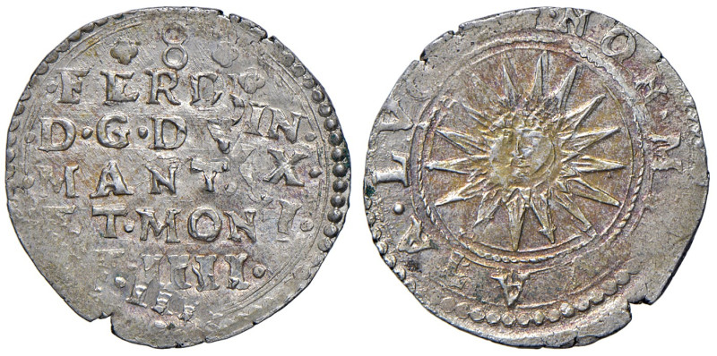 MANTOVA. Ferdinando Gonzaga (1612-1626). 8 Soldi. AG (g 2,34). MIR 612.

Dirit...