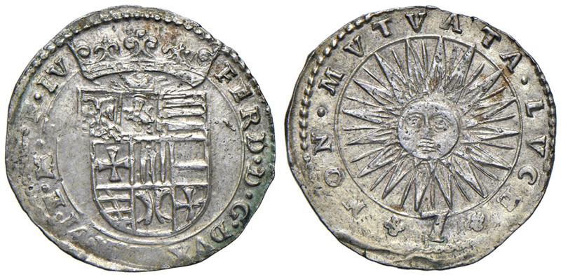 MANTOVA. Ferdinando Gonzaga (1612-1626). 7 Soldi. AG (g 1,57). MIR 613.

Dirit...