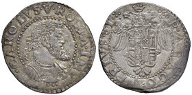 NAPOLI. Carlo V d'Asburgo (1516-1556). 1/2 Ducato . AG (g 14,86). Magliocca 28. RR Gradevole patine da medagliere.

Diritti d'Asta: 18%

qSPL