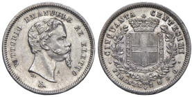 RE ELETTO. Vittorio Emanuele II (1859-1861). 50 Centesimi 1860 Firenze. AG. Gig. 15.

Diritti d'Asta: 18%

SPL/FDC