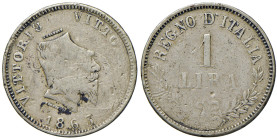 REGNO D'ITALIA. Vittorio Emanuele II ( 1861-1878). 1 Lira 1863. MB (g 3,90). Interessante falso d'epoca.

Diritti d'Asta: 18%

qBB