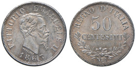 REGNO D'ITALIA. Vittorio Emanuele II ( 1861-1878). 50 Centesimi 1863 Napoli. AG. Gig. 77. Delicata patina su fondi lucenti.

Diritti d'Asta: 18%

...