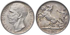 REGNO D'ITALIA. Vittorio Emanuele III (1900-1943). 10 Lire 1928 una rosetta. AG. Gig. 57. NC

Diritti d'Asta: 18%

qFDC/FDC