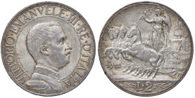 REGNO D'ITALIA. Vittorio Emanuele III (1900-1943). 2 Lire 1912. AG. Gig. 99. Segnetto al bordo del R/.

Diritti d'Asta: 18%

qFDC