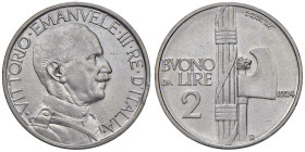 REGNO D'ITALIA. Vittorio Emanuele III (1900-1943). 2 Lire 1924. NI. Gig.106.

Diritti d'Asta: 18%

qFDC