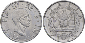 REGNO D'ITALIA. Vittorio Emanuele III (1900-1943). 2 Lire 1939 an.XVIII Antimagnetico. Ac/Ni. Gig. 120.

Diritti d'Asta: 18%

qFDC