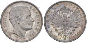 REGNO D'ITALIA. Vittorio Emanuele III (1900-1943). 1 Lira 1907. AG. Gig. 131. Colpetto al bordo del D/.

Diritti d'Asta: 18%

qFDC