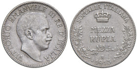 SOMALIA. Vittorio Emanuele III (1909-1925). 1/2 Rupia 1913. AG. Gig.11. NC Graffio al D/.

Diritti d'Asta: 18%

BB