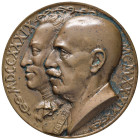 COMMEMORATIVE. 1939. Medaglia per la Scuola Applicazione Artiglieria Genio. Opus: V. Audagna. Marcata S.J. BR (60 mm). Casolari XVII-62. Ossidazioni....