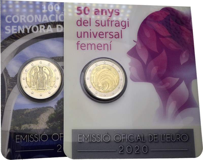 ANDORRA. Cincuenta aniversario del sufragio universal femenino y centenario de l...