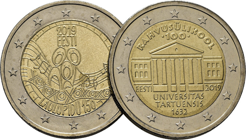 ESTONIA. Sesquícentenario de Laulupidu y cien años de Rahvusülikool en la Univer...