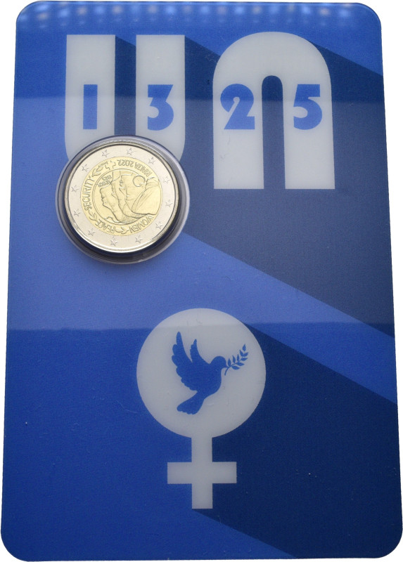 MALTA. Resolución 1323. Mujer, paz y Seguridad de las Naciones Unidas. 2€. 2000-...