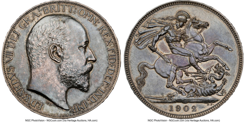 Edward VII Matte Proof Crown 1902 PR61 NGC, KM803, S-3979. HID09801242017 © 2024...