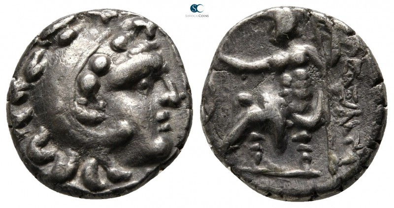 Eastern Europe. Imitations of Alexander III of Macedon circa 300 BC. 
Drachm AR...