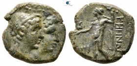 Bruttium. Rhegion circa 211-201 BC. Second Punic War. Tetrachalkon Æ