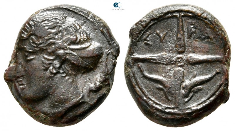 Sicily. Syracuse. Dionysios I circa 405-367 BC. 
Hemilitron Æ

16 mm., 4,26 g...