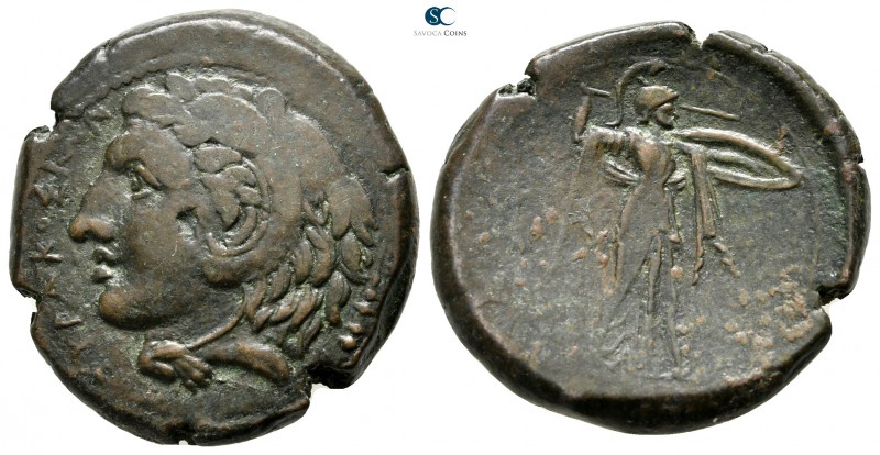 Sicily. Syracuse. Pyrrhos 278-276 BC. 
Bronze Æ

25 mm., 12,12 g.



very...