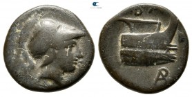 Kings of Macedon. Uncertain mint in Macedon. Demetrios I Poliorketes 306-283 BC. Bronze Æ
