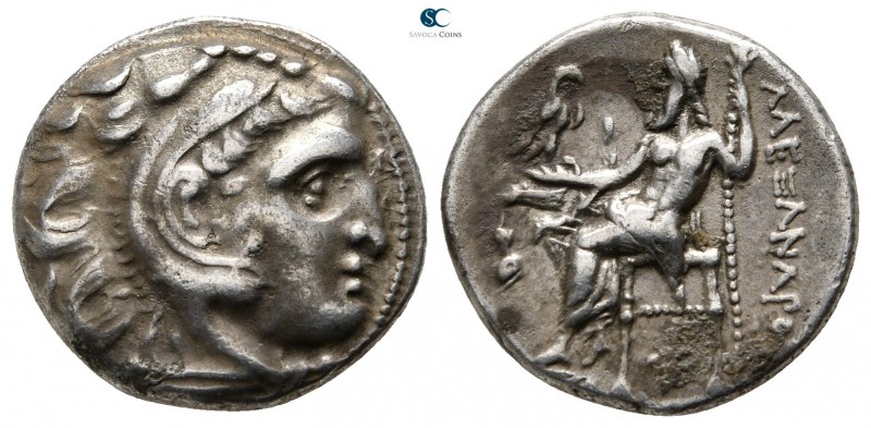Kings of Macedon. Alexander III "the Great" 336-323 BC. 
Drachm AR

16 mm., 4...