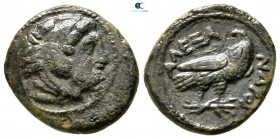 Kings of Macedon. Amphipolis. Alexander III "the Great" 336-323 BC. Half Unit Æ