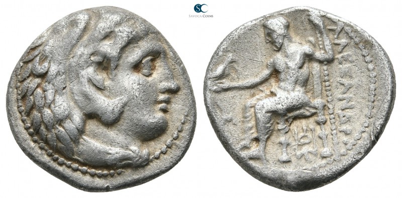 Kings of Macedon. Babylon. Alexander III "the Great" 336-323 BC. 
Drachm AR

...