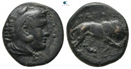 Kings of Macedon. Perdikkas III 365-359 BC. Bronze Æ