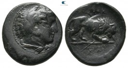 Kings of Macedon. Aigai. Perdikkas III 365-359 BC. Tetrachalkon Æ