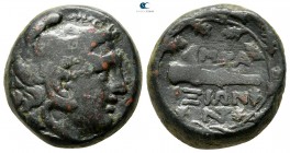 Macedon. Amphaxitis circa 187-168 BC. Bronze Æ