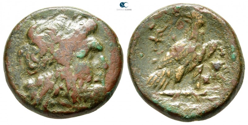 Macedon. Paroreia circa 187-168 BC. 
Bronze Æ

20 mm., 7,92 g.



nearly ...
