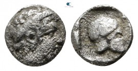 Macedon. Scione 470-454 BC. Hemiobol AR