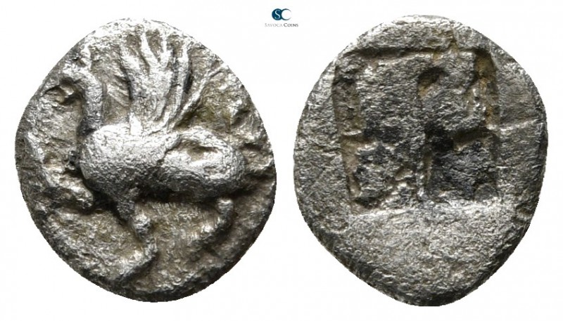 Thrace. Abdera circa 450-425 BC. 
Obol AR

9 mm., ,50 g.



very fine