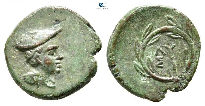 Thrace. Lysimacheia circa 309-275 BC. 
Bronze Æ

11 mm., ,81 g.



very f...