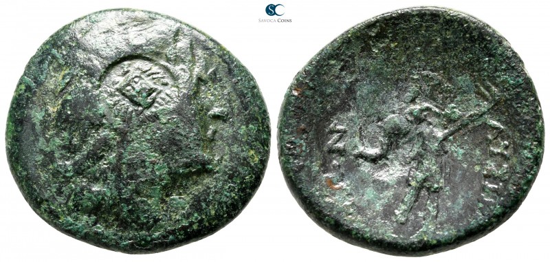 Thrace. Lysimacheia 225-199 BC. 
Bronze Æ

27 mm., 11,04 g.



fine