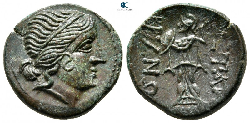Thrace. Mesembria circa 200-100 BC. 
Bronze Æ

20 mm., 5,13 g.



nearly ...