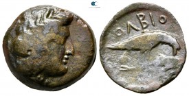 Scythia. Olbia circa 380-350 BC. Bronze Æ