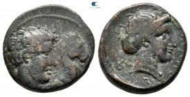 Thessaly. Gyrton 375-350 BC. Dichalkon Æ