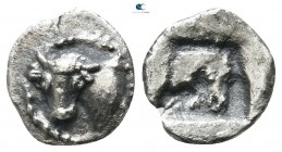 Thessaly. Larissa 462-460 BC. Obol AR