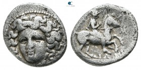 Thessaly. Larissa circa 356-342 BC. Trihemiobol AR