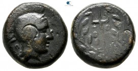 Thessaly. Orthos 350-300 BC. Dichalkon Æ