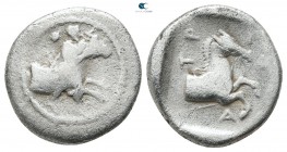 Thessaly. Trikka circa 440-400 BC. Hemidrachm AR