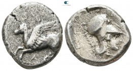 Akarnania. Leukas 300-250 BC. Stater AR