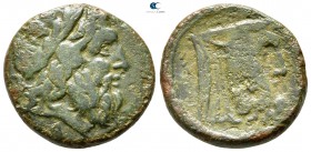 Akarnania. Oeniadae circa 219-211 BC. Bronze Æ
