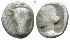 Phokis. Federal Coinage 478-460 BC. Triobol-Hemidrachm AR