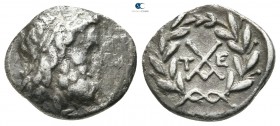 Achaia. Achaian League. Tegea 191-146 BC. Tetrobol AR