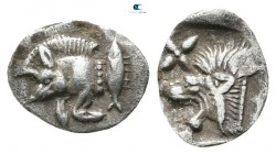 Mysia. Kyzikos circa 550-500 BC. Hemidrachm AR