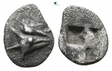 Mysia. Kyzikos circa 530-500 BC. Hemiobol AR