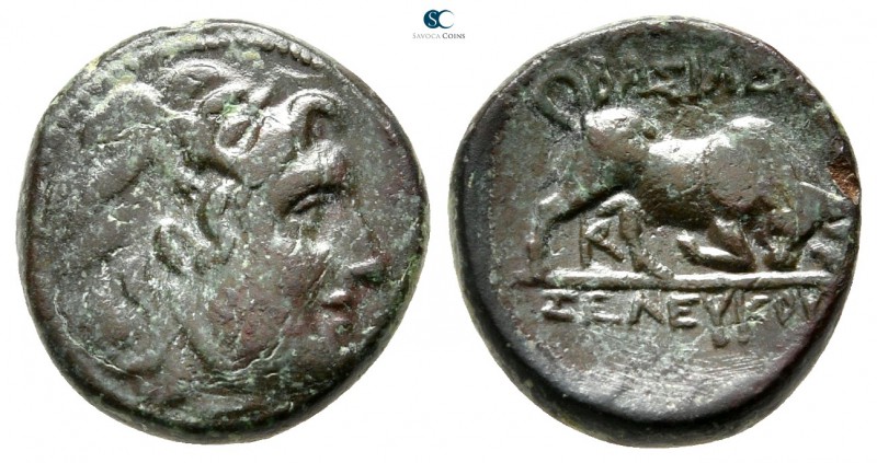 Seleukid Kingdom. Sardeis. Seleukos I Nikator 312-281 BC. 
Bronze Æ

15 mm., ...